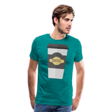 Coffee To Go II | Men's Premium T-Shirt - teal