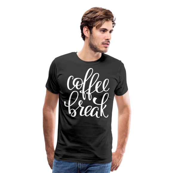 Coffee Break I | Men's Premium T-Shirt - black