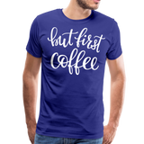 But First Coffee II | Men's Premium T-Shirt - royal blue