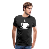 Cup Of Coffee II | Men's Premium T-Shirt - black