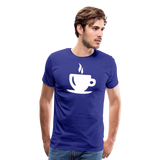 Cup Of Coffee II | Men's Premium T-Shirt - royal blue