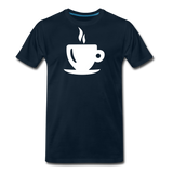 Cup Of Coffee II | Men's Premium T-Shirt - deep navy