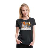 Cat Band | Women's Premium T-Shirt - black