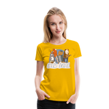 Cat Band | Women's Premium T-Shirt - sun yellow