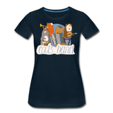 Cat Band | Women's Premium T-Shirt - deep navy