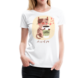 A Cup Of Joy | Women's Premium T-Shirt - white