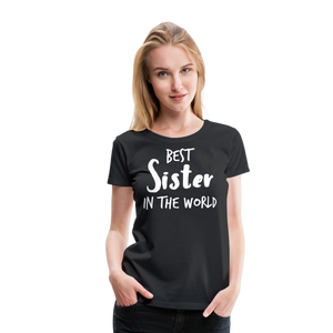 Best Sister II | Women’s Premium T-Shirt - black