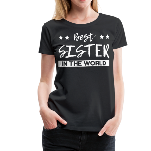 Best Sister VI | Women’s Premium T-Shirt - black