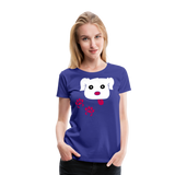 Dog Paws II | Women’s Premium T-Shirt - royal blue