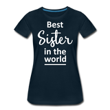 Best Sister IV | Women’s Premium T-Shirt - deep navy