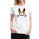 Dog Paws III | Women’s Premium T-Shirt - white