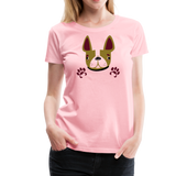 Dog Paws III | Women’s Premium T-Shirt - pink