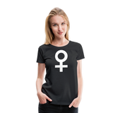 Female Symbol I | Women’s Premium T-Shirt - black