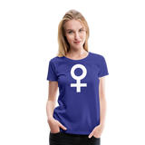 Female Symbol I | Women’s Premium T-Shirt - royal blue