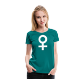 Female Symbol I | Women’s Premium T-Shirt - teal