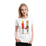 Friends-Sisters III | Women’s Premium T-Shirt - white