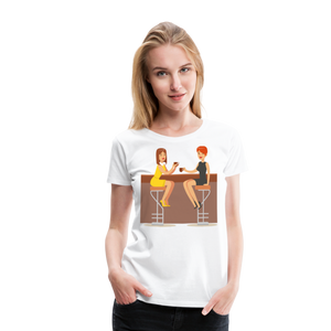 Friends-Sisters IV | Women’s Premium T-Shirt - white