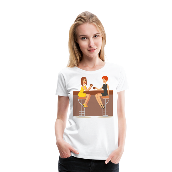 Friends-Sisters IV | Women’s Premium T-Shirt - white