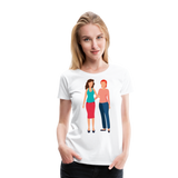 Friends-Sisters VI | Women’s Premium T-Shirt - white