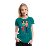 Friends-Sisters VI | Women’s Premium T-Shirt - teal