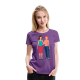 Friends-Sisters VI | Women’s Premium T-Shirt - purple