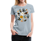 Everything Halloween | Women’s Premium T-Shirt - heather ice blue