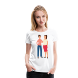 Friends-Sisters V | Women’s Premium T-Shirt - white