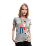 Friends-Sisters V | Women’s Premium T-Shirt - heather gray