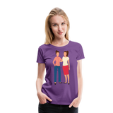 Friends-Sisters V | Women’s Premium T-Shirt - purple