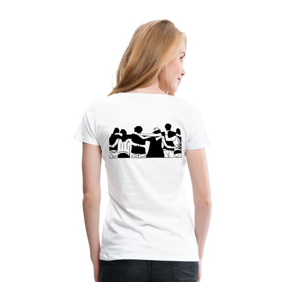 Friends/Family I | Women’s Premium T-Shirt - white