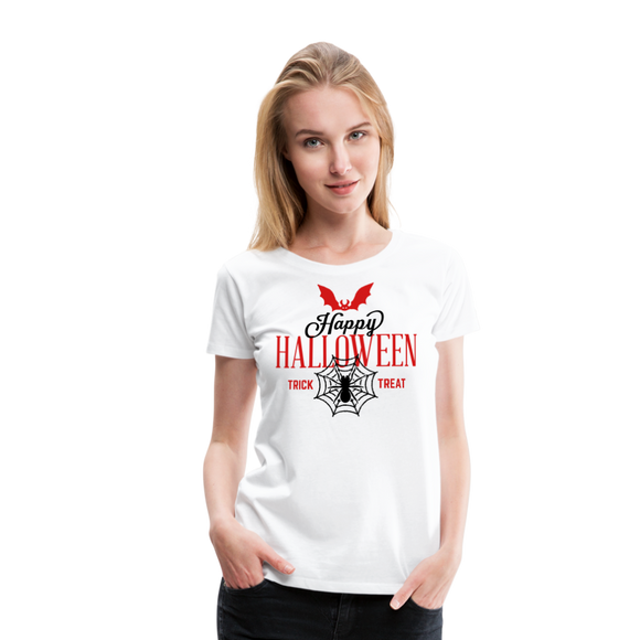 Happy Halloween I | Women’s Premium T-Shirt - white