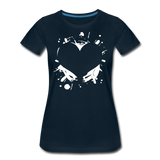 Heart Style I | Women’s Premium T-Shirt - deep navy