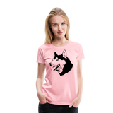 Husky I | Women’s Premium T-Shirt - pink