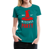 Witches Party II | Women’s Premium T-Shirt - teal