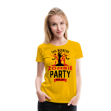 Zombie Party I | Women’s Premium T-Shirt - sun yellow