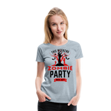 Zombie Party I | Women’s Premium T-Shirt - heather ice blue