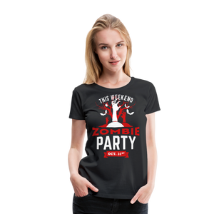 Zombie Party II | Women’s Premium T-Shirt - black