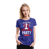 Zombie Party II | Women’s Premium T-Shirt - royal blue