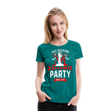 Zombie Party II | Women’s Premium T-Shirt - teal