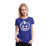 Jack-O-Lantern III | Women’s Premium T-Shirt - royal blue