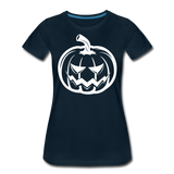 Jack-O-Lantern III | Women’s Premium T-Shirt - deep navy