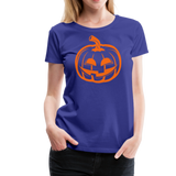 Jack-O-Lantern IV | Women’s Premium T-Shirt - royal blue