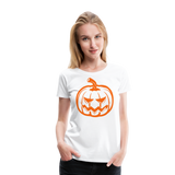 Jack-O-Lantern I | Women’s Premium T-Shirt - white