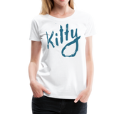 Kitty | Women’s Premium T-Shirt - white