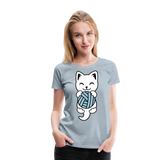 Kitten III | Women’s Premium T-Shirt - heather ice blue