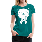 Neko II | Women’s Premium T-Shirt - teal