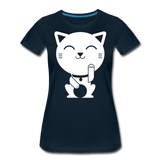 Neko II | Women’s Premium T-Shirt - deep navy