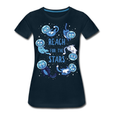 Reach For The Stars | Women’s Premium T-Shirt - deep navy