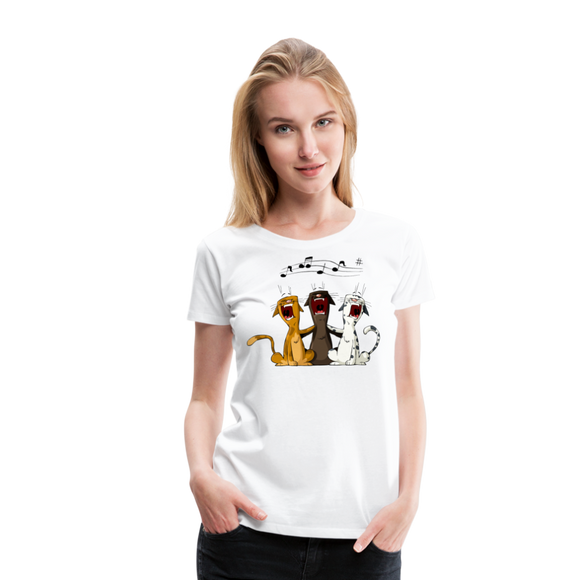 Women’s Premium T-Shirt - white