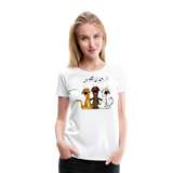 Women’s Premium T-Shirt - white